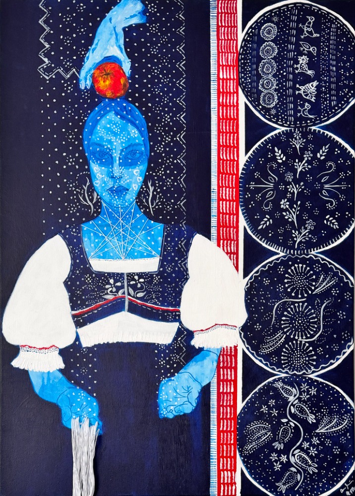 Modrá